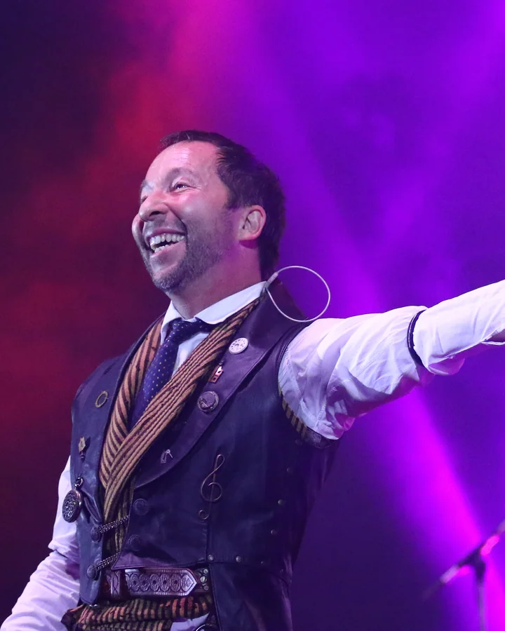 ImageDescription: Peter René Baumann (born 5 January 1968), better known as DJ BoBo, is a Swiss recording artist, singer-songwriter, dancer and music producer. 