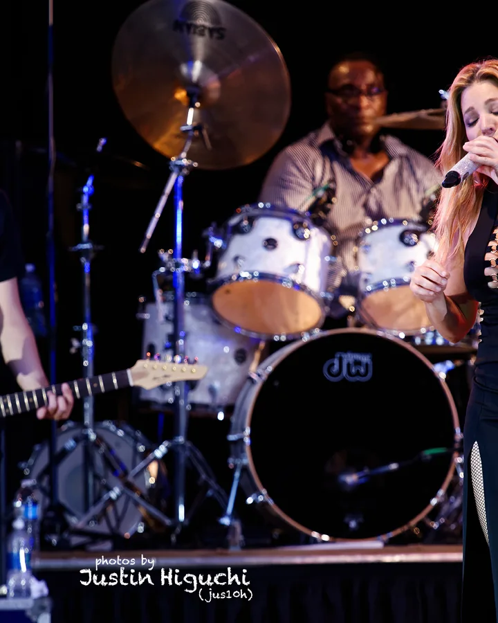 Taylor Dayne performing live at Concerts on the Green, presented by the Valley Cultural Center, in Woodland Hills, Los Angeles, California, on Sunday, August 28