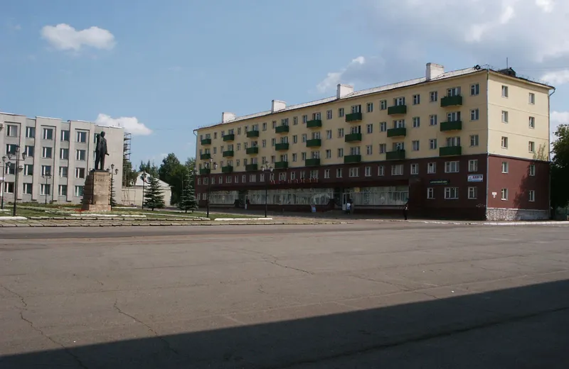 Кумертау, площадь Ленина