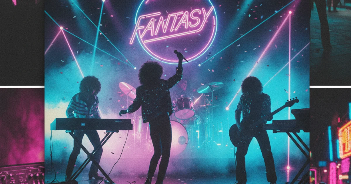 обложка сингла Lian Ross Fantasy 1985 года