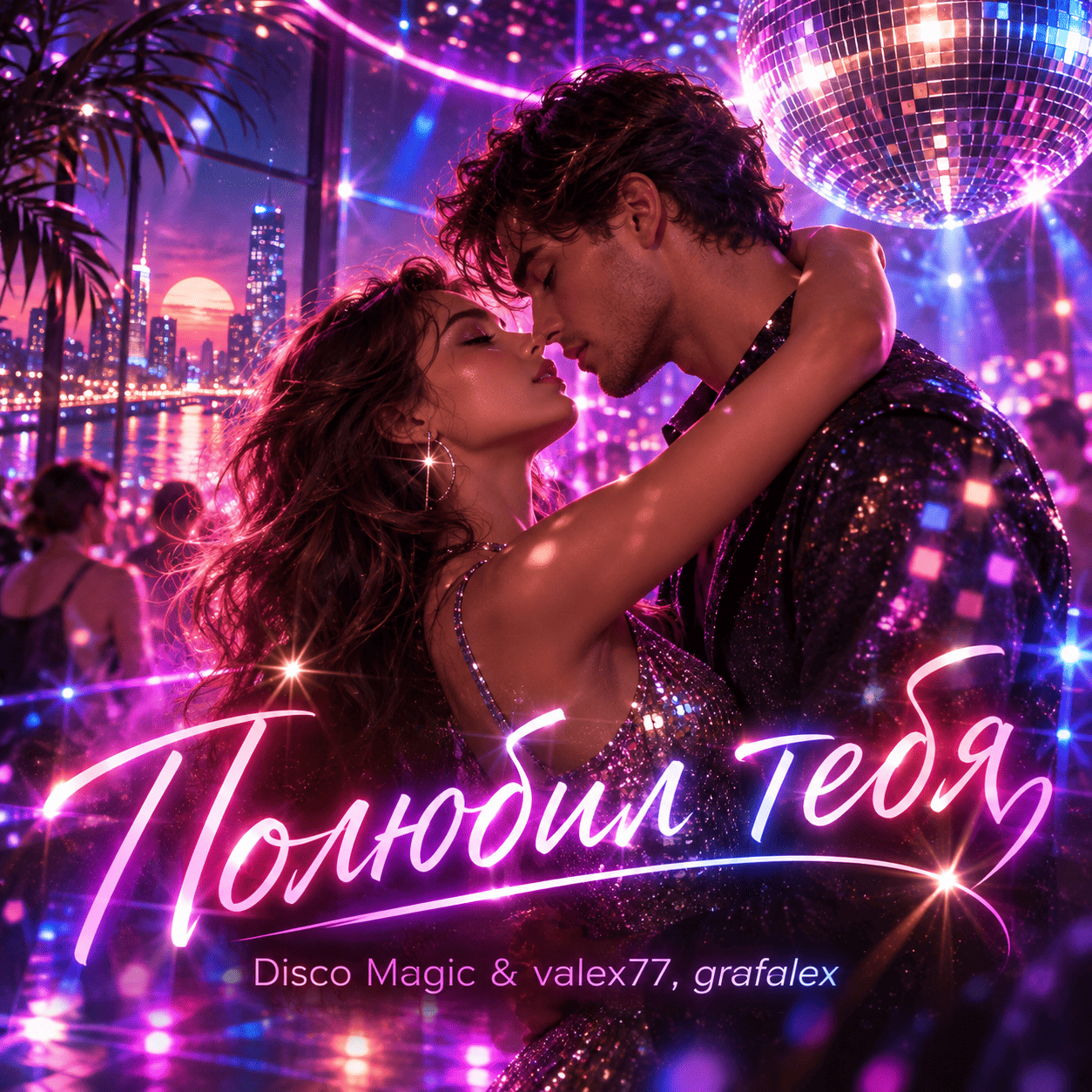 Обложка трека «Полюбил тебя» - Disco Magic & valex77, grafalex