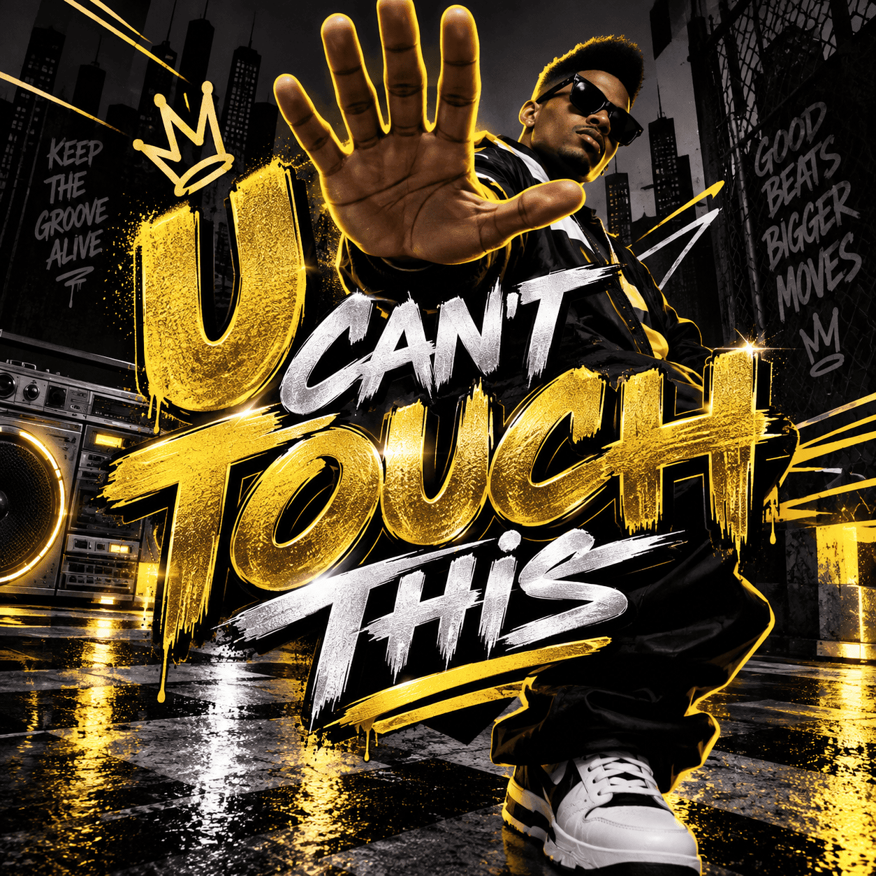 Обложка трека «U Can't Touch This» - Disco Magic & valex77