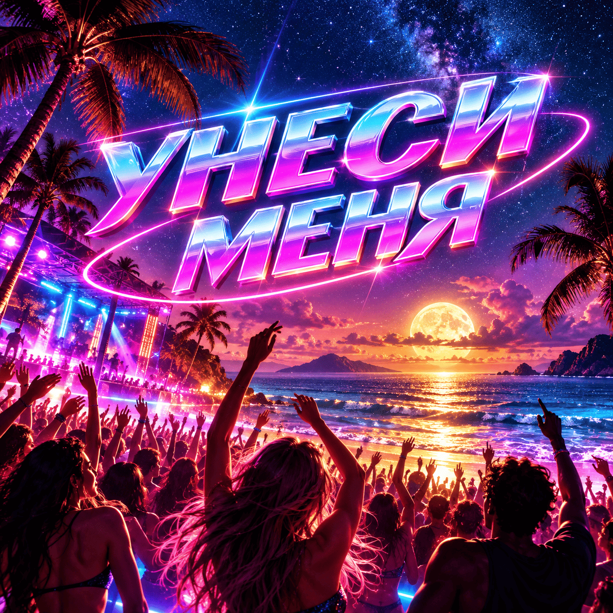 Обложка трека «Унеси меня» - Disco Magic & valex77