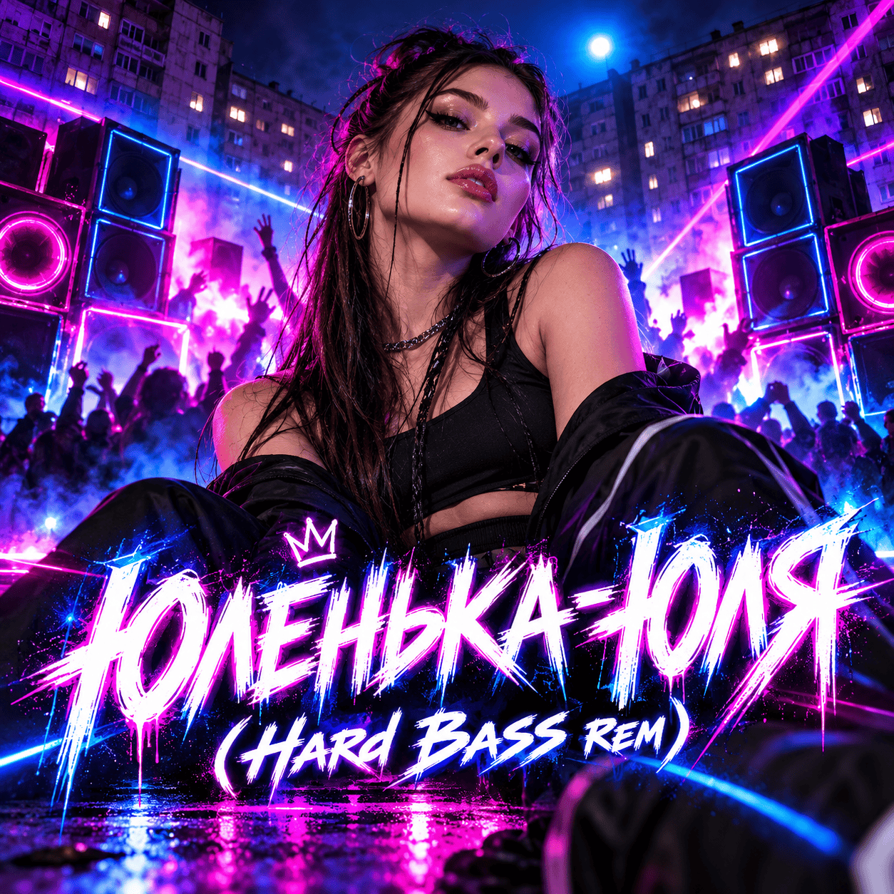 Обложка трека «Юленька-Юля ( Hard Bass rem )» - Disco Magic & valex77
