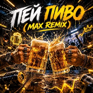 Обложка трека «Пей пиво max remix» - Disco Magic & valex77