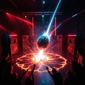 Обложка трека «Walking Meteor remix» - Disco Magic & valex77
