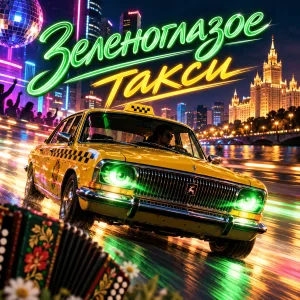 Обложка трека «Зеленоглазое такси» - Disco Magic & valex77